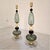 Mid-Century Modern Pair of 1980s Green Murano Glass Lamps, Italy For Sale - Image 3 of 10