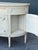 Cream Vintage Neoclassical Demilune Sideboard For Sale - Image 8 of 12