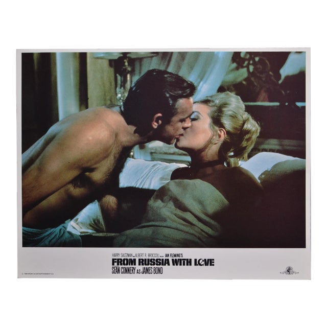 James Bond 007 Lobby Card, UK, 1973 For Sale