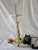 Vintage Mid-20th Century Hollywood Regency Table Lamp Brass Candlestick Lamp For Sale - Image 9 of 10