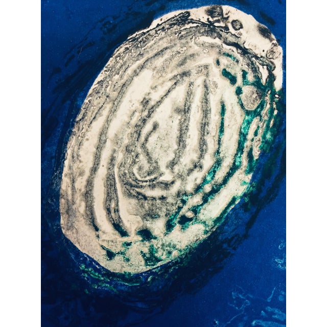 Lionel Untitled Original carborundum etching Signed and numbered in pencil by the artist Draw in 50 paper copies....