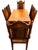 1950s Set of 6 Spanish Renaissance Revival Dining Chairs, Two Arm Chairs, Four Side Chairs For Sale - Image 15 of 15