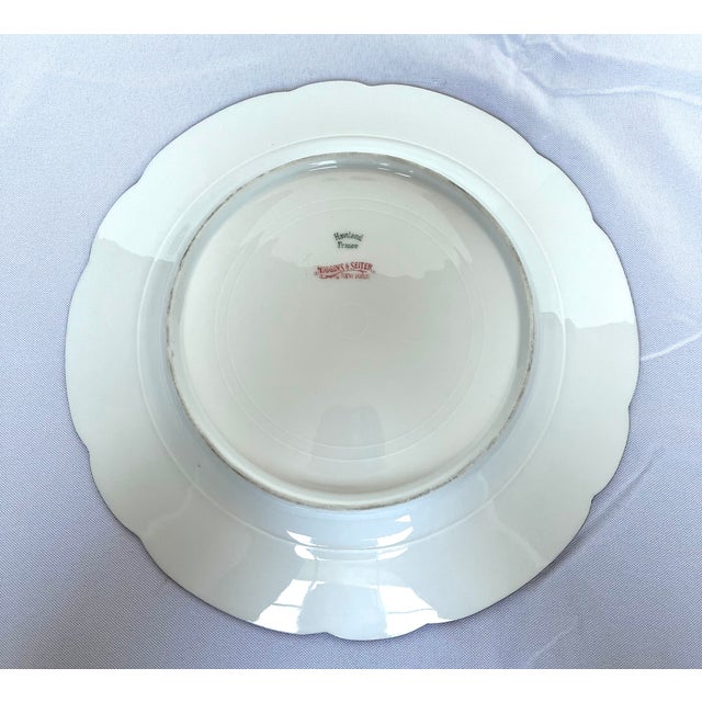 Early 20th Century Haviland & Co. Pansy Plates For Sale - Image 17 of 17