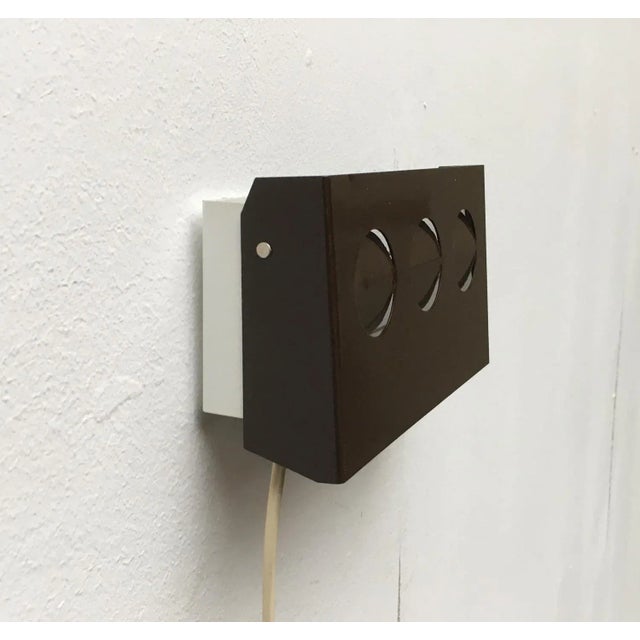 Vintage Danish Space Age Wall Lamp from Hamalux For Sale - Image 13 of 18