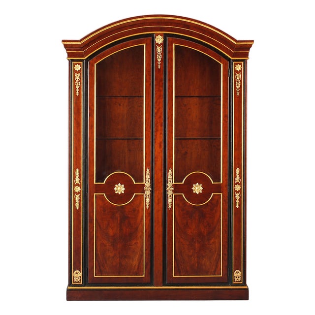Mahogany Bookcase, Italy, 20th Century For Sale