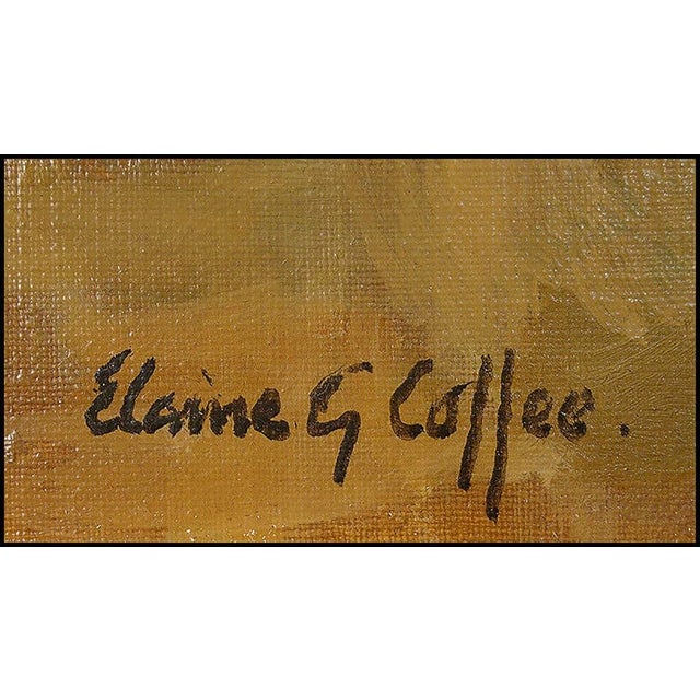 Late 20th Century Cape Ann Seascape, Elaine Coffee For Sale - Image 4 of 6