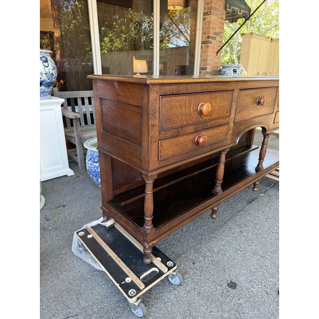 English 18th Century Welsh Dresser Base For Sale - Image 3 of 15