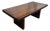 Contemporary Rectangular Double Pedestal Dining Table For Sale
