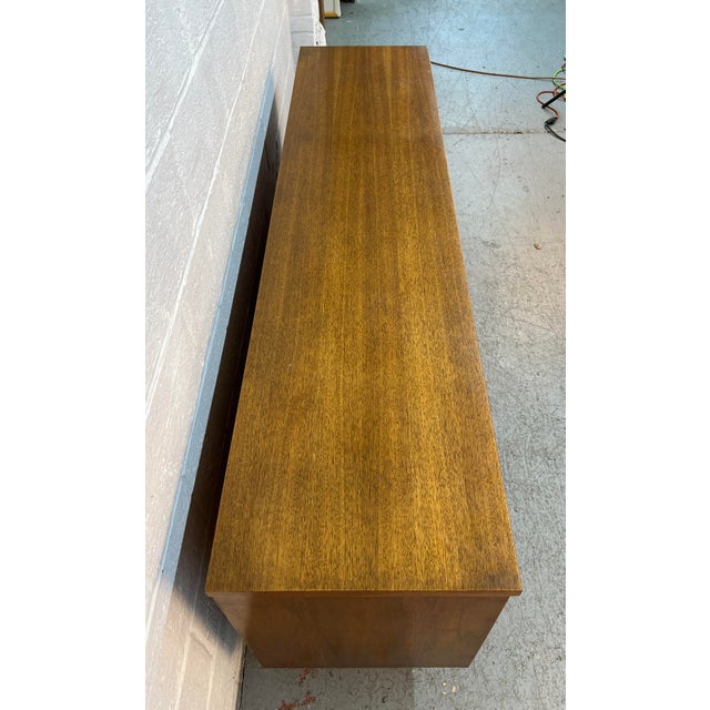 Mid-Century Modern Walnut Credenza by Leo Jiranek for Bassett Furniture For Sale - Image 16 of 18