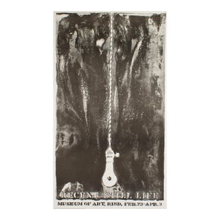 1966 Risd Museum of Art Poster by Jasper Johns For Sale