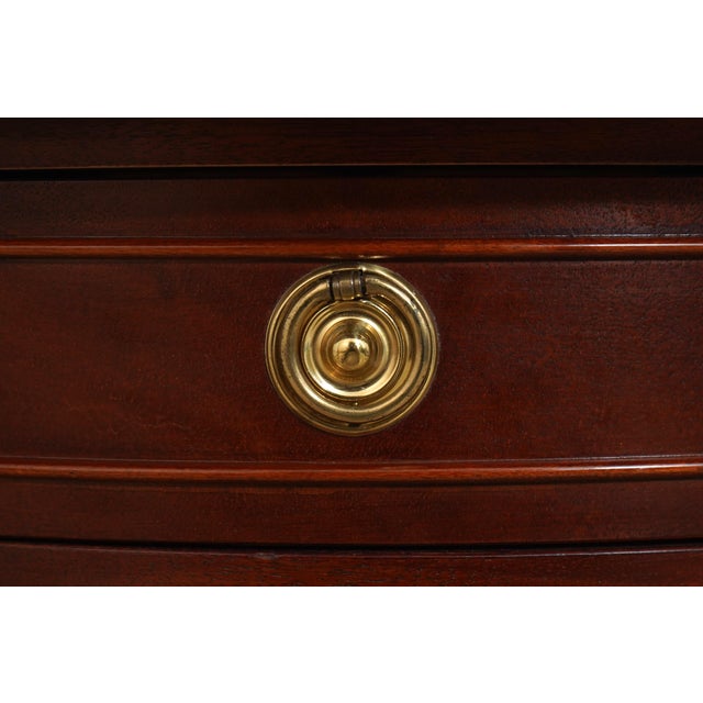 Pair of Baker Mahogany Drop Leaf Pembroke Tables For Sale - Image 11 of 18