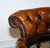 Fully Cigar Brown Leather Chesterfield Captains Office Swivel Armchair For Sale - Image 5 of 18