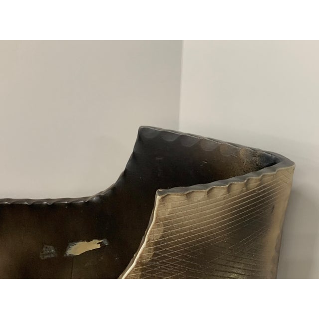 Japanese Stoneware Vessel For Sale - Image 11 of 14