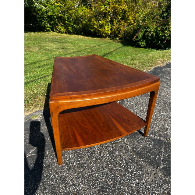 Mid-Century Modern Mid Century Lane Rhythm Corner Side Table For Sale - Image 3 of 8