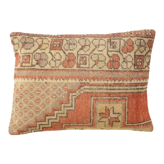 Pasargad DC Vintage Hand Knotted Rug Turkish Pillow For Sale