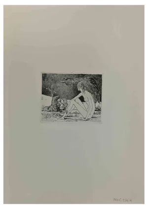Leo Guida, Sybil, 1970s, Etching