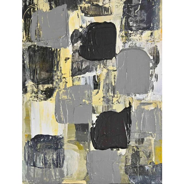 Abstraction N0678 is an artwork realized by Denis Osso (1965) Mixed media on Canvas, 2018. 80x60x3.5 cm, unframed....