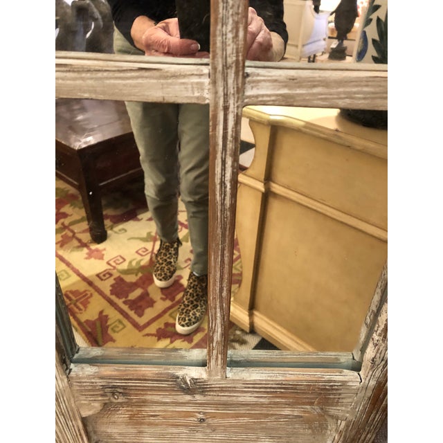 Distressed Wood 3 Panel Screen Room Divider Chairish