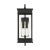 Visual Comfort Chapman & Myers by Visual Comfort Studio Cupertino 4-Light Outdoor Extra Large Bracket Lantern Sconce in Textured Black For Sale - Image 4 of 4