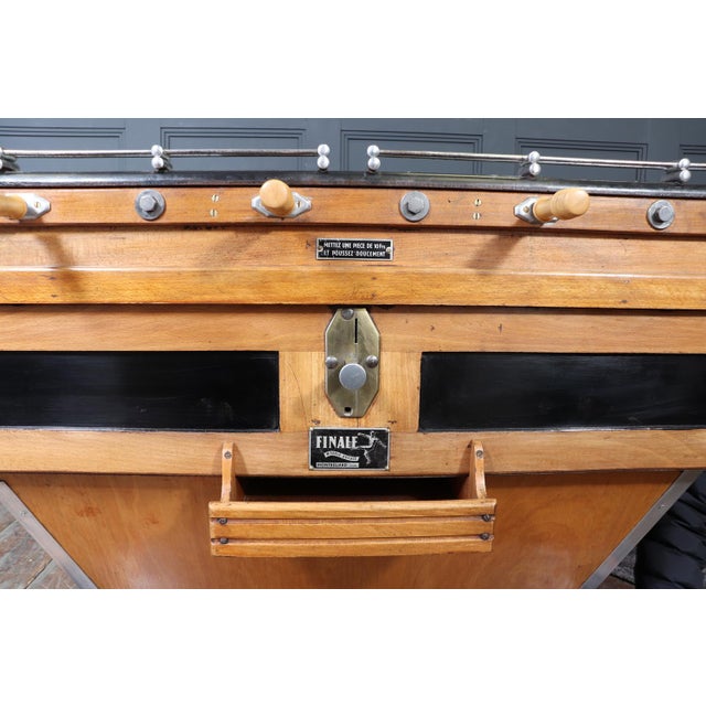 Art Deco French Babyfoot Football Game Table from Finale, 1950s For Sale - Image 10 of 18