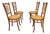 Vintage Bistro Chairs, 1950s, Set of 4 For Sale