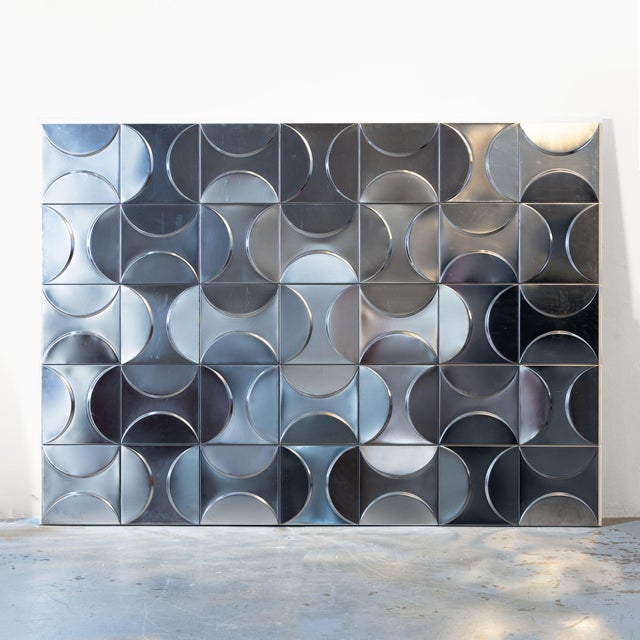 Large Decorative Panel, 1970, Aluminum For Sale - Image 13 of 13