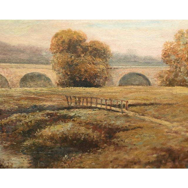 E Steele, River Thames Wallingford, 19th Century, Oil Painting, Framed For Sale - Image 6 of 9