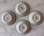Mid 20th Century Set of 4 Shenango Pottery Espresso Cups and Saucers - 8 pcs For Sale - Image 10 of 10