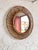 Franco Albini Wicker Mirror attributed to Franco Albini, 1960s For Sale - Image 4 of 9