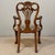 19th Century English Chippendale Style Carved Walnut Armchair For Sale - Image 15 of 18