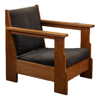 Vintage Hague School Lounge Chair, 1920s For Sale