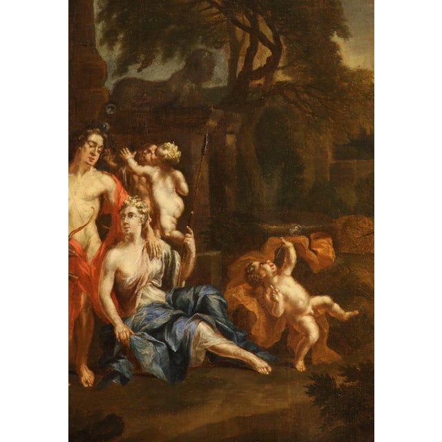 Workshop of Gérard de Lairesse, Myth of Apollo & Isse, 1700, Oil on Canvas For Sale - Image 9 of 16