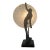 1980s Art Deco Frankart Nude Nymph With Consolidated Glass Moon Lamp by Sarsaparilla For Sale
