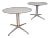 Alexander Girard for Herman Miller Marble Side Tables With La Fonda Bases, Mid-Century For Sale