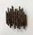 Vintage Brutalist Torch-Cut Metal Wall Sculpture For Sale In West Palm - Image 6 of 7