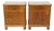 Vintage Wood Bedside Tables, Set of 2 For Sale