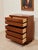 Five Drawer Mid Century Highboy Sleek For Sale - Image 4 of 12