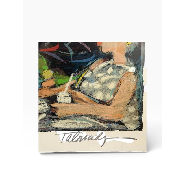 An exceptional, large-format fine art serigraph by renowned American Impressionist James Talmadge. Titled for its vibrant,...