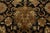 Agra Rug 7’11” X 9’11” Black Wool Traditional Hand-Knotted Oriental Carpet For Sale - Image 9 of 14