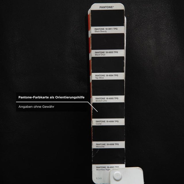 Two-Seater Sofa in Black Leather with Headrest from Cor For Sale - Image 13 of 17