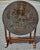 Beautiful hand-carved Chinese Carved Hardwood And Glass Tilt-Top Tea Table or Side Table Measures 24" in diameter, 22" in...