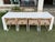 Harbour Outdoor Hayden Dining Table + Loop Rattan Dining Chairs, Set For Sale - Image 11 of 12