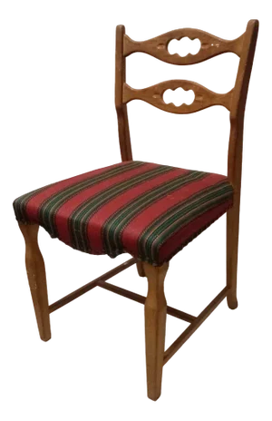 Vintage Danish Oak Chair by Henning Kjaernulf, 1960s