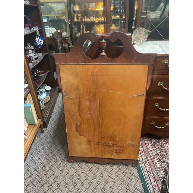 Chippendale Style Mirror Mahogany For Sale In San Francisco - Image 6 of 7