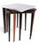 Black Set of Three Mid Century Stacking Tables For Sale - Image 8 of 18
