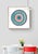 This colorful, mid century inspired fine art print is digitally printed on premium white matte paper. While sold...