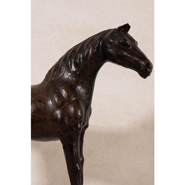 English Leather Model of Horse (C. 1930)