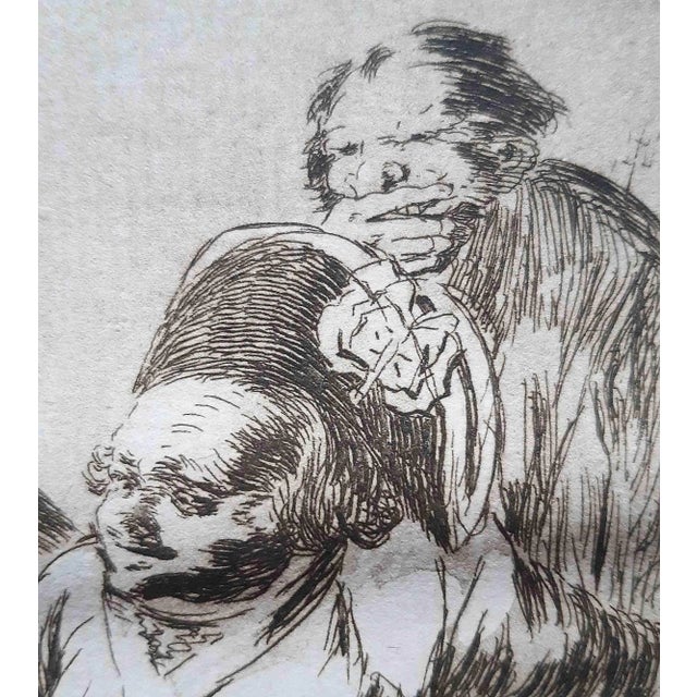 Francisco Goya, Los Caprichos: Esta usted…pues \.eh! como digo…cuidado, 1799, Etching For Sale