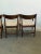 1950s Sculptural Walnut Dining Chairs - Set of Six For Sale - Image 18 of 18