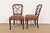 Kindel Furniture Federal Carved Mahogany Side Chairs or Dining Chairs, Pair For Sale - Image 9 of 12